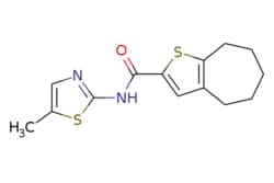 eMolecules​ Synthonix / N-(5-Methylthiazol-2-yl)-5678-tetrahydro-4H-cyclohepta[b]thiophene-2-carboxamide