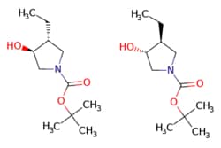 eMolecules​ Pharmablock / tert-butyl trans-3-ethyl-4-hydroxy-pyrrolidine-1-carboxylate