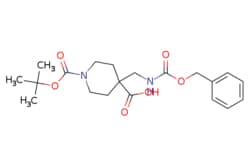 eMolecules​ Pharmablock / 4-([(benzyloxy)carbonyl]aminomethyl)-1-[(tert-butoxy)carbonyl]piperidine-4-carboxylic