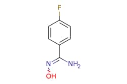 eMolecules​ AstaTech / 4-FLUORO-BENZAMIDE OXIME / 5g / 268495761 / 61102 / 97.000 / 1164246-18-7 / [null] / 154.144 / C7H7FN2O