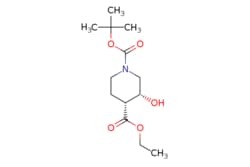 eMolecules​ Pharmablock / O1-tert-butyl O4-ethyl ()-(3R4R)-3-hydroxypiperidine-14-dicarboxylate