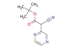 eMolecules​ Pharmablock / tert-butyl 2-cyano-2-(pyrazin-2-yl)acetate /