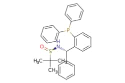 eMolecules​&nbsp;Ambeed / (R)-N-((S)-(2-(diphenylphosphanyl)phenyl)(phenyl)methyl)-2-methylpropane-2-sulfinamide / 50mg / 633659428 / A1175252 /  / 1595319-97-3 / [null] / 471.600 / C29H30NOPS
