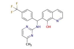 eMolecules​ 1351140-16-3 | ChemScene | 7-(((4-Methylpyrimidin-2-yl)amino)(4-(trifluoromethyl)phenyl)methyl)quinolin-8-ol