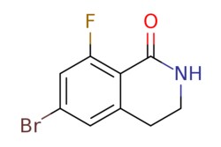 eMolecules​&nbsp;ChemScene / 6-Bromo-8-fluoro-34-dihydroisoquinolin-1(2H)-one / 50mg / 642096291 / CS-0146226 / 0.000 / 1242157-15-8 / MFCD22381969 / 244.063 / C9H7BrFNO