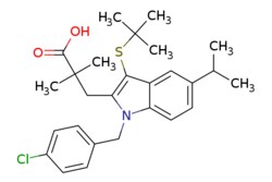 eMolecules​ Medchem Express / MK-886 / 5mg / 446263888 / HY-14166 /  / 118414-82-7 / MFCD00876710 / 472.080 / C27H34ClNO2S