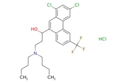eMolecules​&nbsp;Medchem Express / Halofantrine (hydrochloride) / 1mg / 536984301 / HY-A0148A /  / 36167-63-2 / MFCD00879136 / 536.890 / C26H31Cl3F3NO