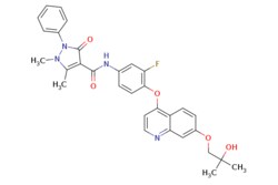 eMolecules​&nbsp;1394820-69-9 | Medchem Express |  Ningetinib |  5mg | 446259047 | HY-107145A | MFCD28502048 | 556.594 |  C31H29FN4O5