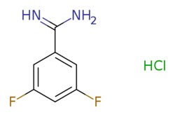 eMolecules​ JW PharmLab LLC / 35-Difluoro-benzamidine hydrochloride / 500mg / 586130748 / 12R0066S / 98.000 / 144797-68-2 / MFCD04114449 / 192.590 / C7H7ClF2N2