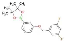 eMolecules​ ChemScene / 2-(3-((35-Difluorobenzyl)oxy)phenyl)-4455-tetramethyl-132-dioxaborolane