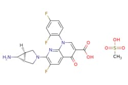 eMolecules​&nbsp;Medchem Express / Trovafloxacin (mesylate) / 5mg / 536983806 / HY-103399 /  / 147059-75-4 / MFCD00913361 / 512.460 / C21H19F3N4O6S