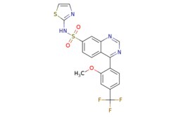 eMolecules​&nbsp;1443373-17-8 | Medchem Express |  AM-2099 |  5mg | 446255950 | HY-100727 | MFCD30738047 | 466.45 |  C19H13F3N4O3S2
