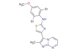 eMolecules​&nbsp;Medchem Express / PTC-209 / 5mg / 446266864 / HY-15888 /  / 315704-66-6 / MFCD02110649 / 495.190 / C17H13Br2N5OS
