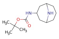 eMolecules​ Pharmablock / tert-butyl N-(9-azabicyclo[3.3.1]nonan-3-yl)carbamate / 25mg / 721772855 / PBTEN0138 / 0.000 / 1208530-70-4 / MFCD13196387 / 240.347 / C13H24N2O2