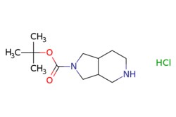eMolecules​&nbsp;Pharmablock / tert-butyl octahydro-1H-pyrrolo[34-c]pyridine-2-carboxylate hydrochloride / 25mg / 717688127 / PBN20111032-1 / 0.000 / 1220039-69-9 / MFCD15475010 / 262.780 / C12H23ClN2O2