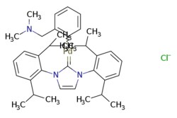 eMolecules​ AstaTech / CHLORO[[13-BIS(26-DIISOPROPYLPHENYL)IMIDAZOL-2-YLIDENE](NN-DIMETHYLBENZYLAMINE)PALLADIUM(II)] / 0.1g / 481533735 / F17216 / 95.000 / 930796-10-4 / MFCD15072151 / 664.670 / C36H48ClN3Pd