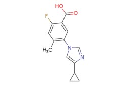 eMolecules​ ChemScene / 5-(4-Cyclopropyl-1H-imidazol-1-yl)-2-fluoro-4-methylbenzoic
