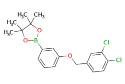 eMolecules​ 2246779-56-4 | ChemScene | 2-(3-((34-Dichlorobenzyl)oxy)phenyl)-4455-tetramethyl-132-dioxaborolane
