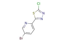 eMolecules​ 1340109-17-2 | 5-bromo-2-(5-chloro-1,3,4-thiadiazol-2-yl)pyridine