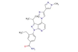 eMolecules​&nbsp;Medchem Express / Pimitespib / 5mg / 485251503 / HY-15785 /  / 1260533-36-5 / MFCD28502196 / 454.538 / C25H26N8O