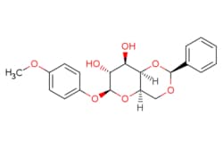 eMolecules​ Synthonix / (2S4aR6S7R8R8aR)-6-(4-methoxyphenoxy)-2-phenylhexahydropyrano[32-d][13]dioxine-78-diol