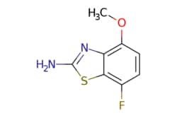 eMolecules​ Broadpharm / 7-fluoro-4-methoxybenzo[d]thiazol-2-amine / 40mg / 718091466 / BP-11948 /  / 1206969-56-3 / MFCD14585423 / 198.220 / C8H7FN2OS