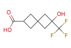 eMolecules​ Pharmablock / 2-hydroxy-2-(trifluoromethyl)spiro[3.3]heptane-6-carboxylic