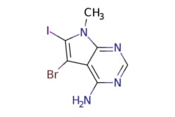 eMolecules​ Pharmablock / 5-bromo-6-iodo-7-methyl-pyrrolo[23-d]pyrimidin-4-amine
