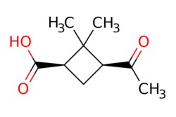 eMolecules​ Pharmablock / cis-3-acetyl-22-dimethyl-cyclobutanecarboxylic