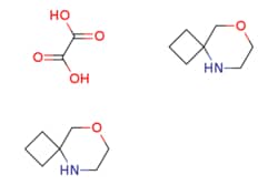 eMolecules​ Pharmablock / 8-oxa-5-azaspiro[3.5]nonane hemioxalate / 25mg / 718384397 / PBY2010288-1 / 0.000 / 1523571-09-6 / MFCD27988104 / 344.408 / C16H28N2O6