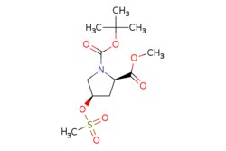 eMolecules​ AstaTech / 1-(TERT-BUTYL) 2-METHYL (2R4R)-4-((METHYLSULFONYL)OXY)PYRROLIDINE-12-DICARBOXYLATE