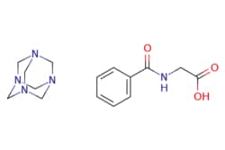 eMolecules​&nbsp;AstaTech / 1357-TETRAAZAADAMANTANE BENZOYLGLYCINATE / 0.1g / 533786571 / D81437 / 95.000 / 5714-73-8 / MFCD00072147 / 319.365 / C15H21N5O3