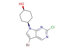 eMolecules​ Pharmablock / cis-4-(5-bromo-2-chloro-pyrrolo[23-d]pyrimidin-7-yl)cyclohexanol