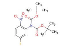 eMolecules​ Synthonix / tert-butyl N-[(tert-butoxy)carbonyl]-N-(5-fluoro-2-nitrophenyl)carbamate