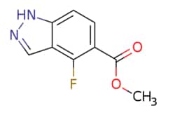 eMolecules​ Pharmablock / methyl 4-fluoro-1H-indazole-5-carboxylate / 25mg