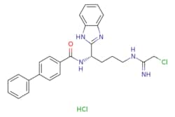 eMolecules​&nbsp;Medchem Express / BB-Cl-Amidine (hydrochloride) / 5mg / 455325990 / HY-111347A /  / 2436747-41-8 / [null] / 496.440 / C26H27Cl2N5O