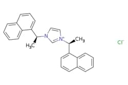 eMolecules​&nbsp;Ambeed / 13-Bis((S)-1-(naphthalen-1-yl)ethyl)-1H-imidazol-3-ium chloride / 100mg / 633660903 / A1473472 /  / 188840-13-3 / [null] / 412.960 / C27H25ClN2