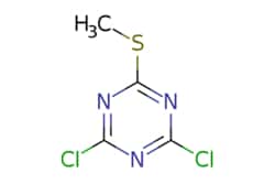 eMolecules​&nbsp;AstaTech / 24-DICHLORO-6-(METHYLTHIO)-135-TRIAZINE / 0.25g / 256638684 / 31051 / 95.000 / 13705-05-0 / MFCD01679001 / 196.050 / C4H3Cl2N3S