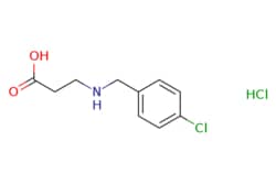 eMolecules​ ChemScene / 3-[(4-chlorophenyl)methyl]aminopropanoic acid hydrochloride