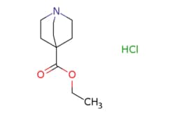 eMolecules​ AstaTech / ETHYL QUINUCLIDINE-4-CARBOXYLATE HCL / 0.25g / 296379480 / F11936 / 95.000 / 22766-67-2 / MFCD28978325 / 219.710 / C10H18ClNO2