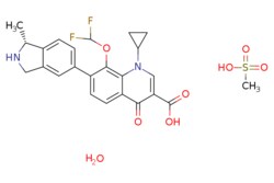 eMolecules​&nbsp;Medchem Express / Garenoxacin (Mesylate hydrate) / 5mg / 446268473 / HY-17460A /  / 223652-90-2 / MFCD12031996 / 540.530 / C24H26F2N2O8S