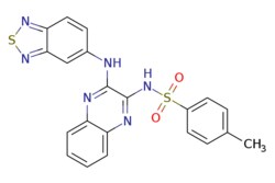 eMolecules​ Medchem Express / Pilaralisib analogue / 10mg / 446259874 / HY-11105 /  / 956958-53-5 / MFCD16621245 / 448.520 / C21H16N6O2S2