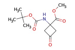 eMolecules​&nbsp;Pharmablock / methyl 1-(tert-butoxycarbonylamino)-3-oxo-cyclobutanecarboxylate / 25mg / 787746520 / PB96907 / 0.000 / 191110-97-1 / MFCD24470396 / 243.259 / C11H17NO5