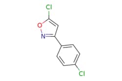 eMolecules​&nbsp;ChemScene / 5-Chloro-3-(4-chlorophenyl)isoxazole / 100mg / 768994148 / CS-0616348 / 0.000 / 51726-07-9 / MFCD09746159 / 214.050 / C9H5Cl2NO