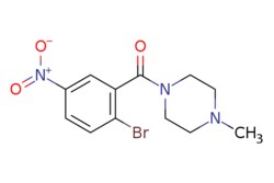 eMolecules​ AOBChem USA / (2-Bromo-5-nitrophenyl)(4-methylpiperazin-1-yl)methanone