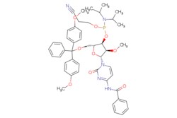 eMolecules​ 110764-78-8 | N4-Bz-5?-O-DMTr- 2?-O-Me-cytidine-3?-CED-phosphoramidite