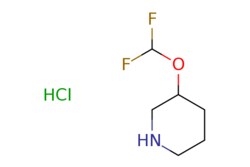 eMolecules​ Pharmablock / 3-(difluoromethoxy)piperidine hydrochloride /