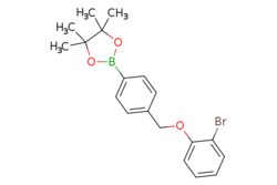 eMolecules​ ChemScene / 2-(4-((2-Bromophenoxy)methyl)phenyl)-4455-tetramethyl-132-dioxaborolane / 100mg / 718356868 / CS-0518232 / 0.000 / 2246676-65-1 / [null] / 389.100 / C19H22BBrO3