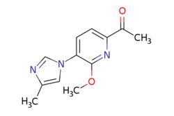 eMolecules​ ChemScene / 1-(6-Methoxy-5-(4-methyl-1H-imidazol-1-yl)pyridin-2-yl)ethan-1-one