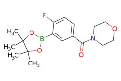eMolecules​ Ambeed / (4-Fluoro-3-(4455-tetramethyl-132-dioxaborolan-2-yl)phenyl)(morpholino)methanone